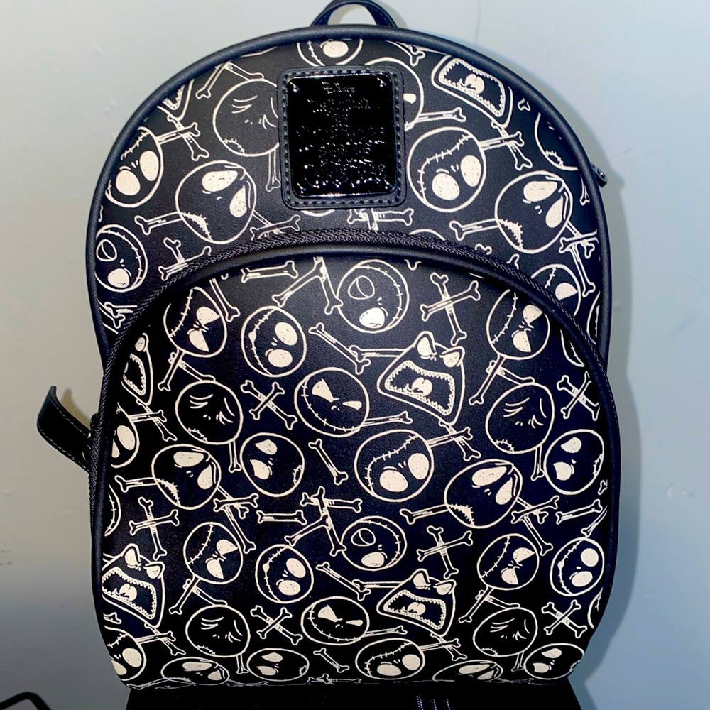 Loungefly Jack Heads Mini Backpack Nightmare Before Christmas 🖤